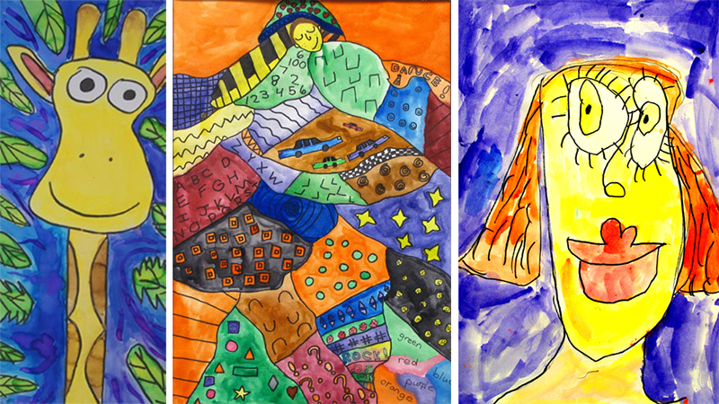 Image of student artwork