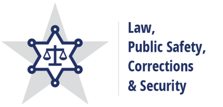 Law, Public Safety, Corrections and Security Career Cluster logo